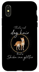 iPhone X/XS That's shiba inu motif X}zP[X