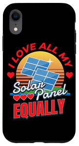 iPhone XR Love All My Solar Panel I�\�[���[�p���[�\�[���[�p�l���G�R�G�l���M�[ �X�}�z�P�[�X