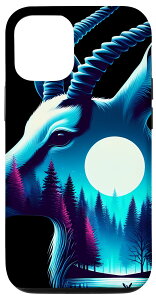 iPhone 13 Spirit Animal Gazelle �����Y ���f�B�[�X �L�b�Y �N���X�}�X �X�}�z�P�[�X