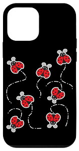 iPhone 12 mini ĂƂ Flight I Insect Cute Seven-spot Beetle Kids X}zP[X