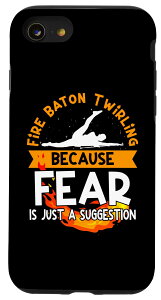 iPhone SE (2020) / 7 / 8 Fire Baton Twirler Majorette �_���X���j�t�H�[�� �t�@�C���[�o�g�� �X�}�z�P�[�X