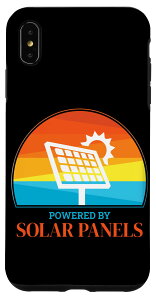 iPhone XS Max Powered By Solarpanelsi�\�[���[�p���[�\�[���[�p�l���G�R�G�l���M�[ �X�}�z�P�[�X