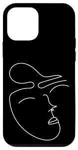 iPhone 12 mini Face Line Art ~j}Y ~j}Xg ۉ X}zP[X