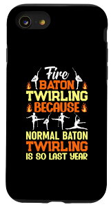 iPhone SE (2020) / 7 / 8 Fire Baton Twirler Majorette Baton ���邭��t�@�C���[�g�����[ �X�}�z�P�[�X