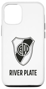 iPhone 15 Pro リバープレート アルゼンチン - ブラックリバーシールド スマホケース