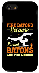 iPhone SE (2020) / 7 / 8 Fire Baton ���邭�邭�鐧�� �}�W�����b�g �_���X �t�@�C���[�g�����[ �X�}�z�P�[�X