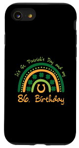 iPhone SE (2020) / 7 / 8 St. Patrick's 86th Birthday Irish Rainbow Clover X}zP[X