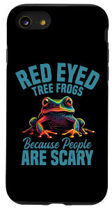 iPhone SE (2020) / 7 / 8 Red Eyed Tree Frog GN[W[ ̂ʂ JG Y fB[X X}zP[X