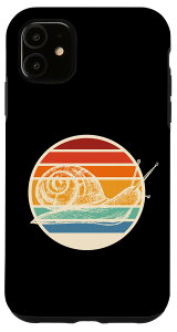iPhone 11 J^c Retro I Agate Snail Shell Racing Snail Children X}zP[X