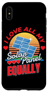 iPhone XS Max Love All My Solar Panel I�\�[���[�p���[�\�[���[�p�l���G�R�G�l���M�[ �X�}�z�P�[�X