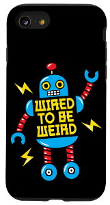 iPhone SE (2020) / 7 / 8 Wired To Be Weird Robot �X�}�z�P�[�X