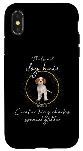 iPhone X/XS Cavalier king charles spaniel スマホケース