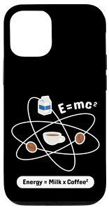 iPhone 14 コーヒーの科学 E=mc2 コーヒーメーカー コーヒーを楽しむ コーヒー スマホケース