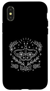 iPhone X/XS _Iȃo^tCCA[g}WbNiCg X}zP[X