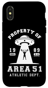 iPhone X/XS �G���A 51 (AREA 51) �A�X���`�b�N�f�p�[�g�����g �X�}�z�P�[�X