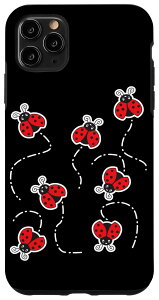 iPhone 11 Pro Max ĂƂ Flight I Insect Cute Seven-spot Beetle Kids X}zP[X