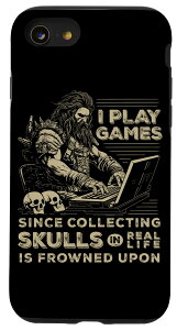 iPhone SE (2020) / 7 / 8 Gaming Warrior Collecting Skulls Pc�Q�[�� MMO RPG �Q�[�� �Q�[�}�[ �X�}�z�P�[�X