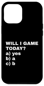 iPhone 13 Pro Max Will I Game Today?a) yes b) a c) b �ʔ����r�f�I�Q�[���Q�[�}�[ �X�}�z�P�[�X