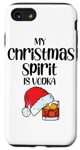 iPhone SE (2020) / 7 / 8 My Christmas spirit is vodka ��������N���X�}�X���p�� �X�}�z�P�[�X