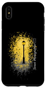 iPhone XS Max �X�g���[�g�t�H�g�O���t�@�[���C�g�����v�ƃf�W�^����჌�t�J���� �X�}�z�P�[�X