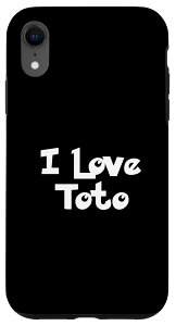 iPhone XR I love Toto q  X}zP[X