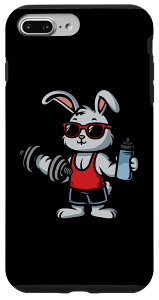 iPhone 7 Plus/8 Plus Gym Bunny EGCgteBO rbg Wɒʂl {fB[r_[ X}zP[X