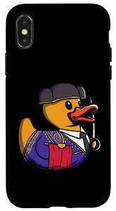 iPhone X/XS Bullfighter Rubber Duck �X�p�j�b�V���g�����A�q�� �X�}�z�P�[�X