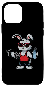 iPhone 12 mini Gym Bunny EGCgteBO rbg Wɒʂl {fB[r_[ X}zP[X