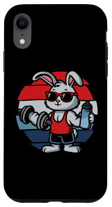 iPhone XR Gym Bunny EGCgteBO rbg Wɒʂl {fB[r_[ X}zP[X