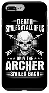 iPhone 7 Plus/8 Plus Archer Death Smiles At All Of Us �A�[�`�F���[ �X�}�z�P�[�X