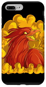 iPhone 7 Plus/8 Plus Phoenix From Ashes Rises Fire burns Rises Flame Phoenix X}zP[X