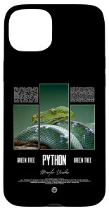 Green Tree Python Snake Owner Streetwear ঒��ރL�[�p�[ �X�}�z�P�[�X iPhone 15 Plus �p