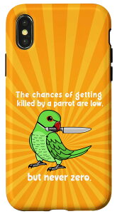 iPhone X/XS Chances Of Getting Killed Parrot I O[ CfBA OlbN X}zP[X
