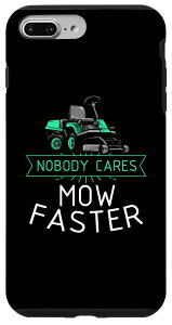 iPhone 7 Plus/8 Plus 芝刈りトラクターが芝刈り機を刈る。 スマホケース