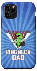 iPhone 11 Pro Coolest Ringneck Parrot Dad I �O���[�� �C���f�B�A�� �����O�l�b�N �X�}�z�P�[�X