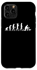 iPhone 11 Pro Tile Man Evolution tAeB[ X}zP[X