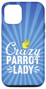 iPhone 12/12 Pro Crazy Parrot Lady | �C�G���[ �C���f�B�A�� �����O�l�b�N �X�}�z�P�[�X