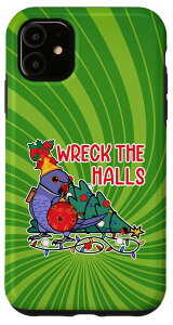 iPhone 11 Parrot Wrecks The Halls I Violet �C���f�B�A�������O�l�b�N �X�}�z�P�[�X