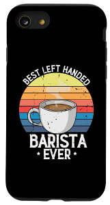 iPhone SE (2020) / 7 / 8 左利きのバリスタに最適な、コーヒー愛好家のためのコーヒーメーカー・ツール スマホケース