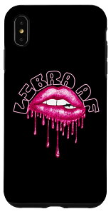 iPhone XS Max Libra AF Horoscope Dripping Lips Zodiac Astrology Design �X�}�z�P�[�X
