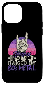 iPhone 12 mini 40�΂̒a���� I Born in 1983 Raised by 80s Metal �X�}�z�P�[�X