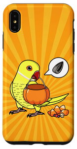 iPhone XS Max Parrot Wants Seeds Not Candy I �C�G���[ �C���f�B�A�� �����O�l�b�N �X�}�z�P�[�X