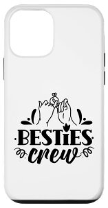 iPhone 12 mini Besties Crew Friends ベストフレンドフレンドシップチーム スマホケース