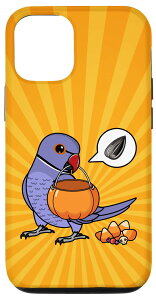 iPhone 12/12 Pro Parrot Wants Seeds Not Candy I Violet �C���f�B�A�������O�l�b�N �X�}�z�P�[�X