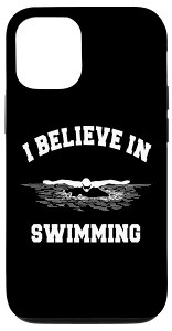 iPhone 12/12 Pro BELIEVE IN SWIMMING �X�C�~���O�X�C�}�[�E�B�����Y�����Y�{�[�C�Y�����Y�X�C�}�[�X�|�[�c��M���� �X�}�z�P�[�X
