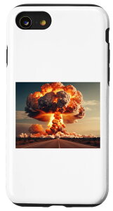 iPhone SE (2020) / 7 / 8 NUCLEAR EXPLOSION HIGHWAY MUSHROOM CLOUD IWiA[g[N X}zP[X