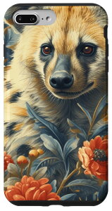iPhone 7 Plus/8 Plus Hyena Lover Floral Cottagecore ���w �X�}�z�P�[�X