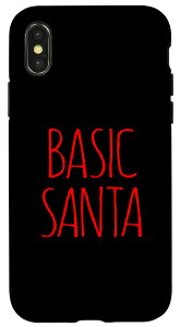 iPhone X/XS BASIC SANTA DECORx[VbN T^ NX}X Zt fR[V fB[X fB[X Y X}zP[X
