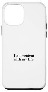 iPhone 12 mini I am content with my life �X�}�z�P�[�X