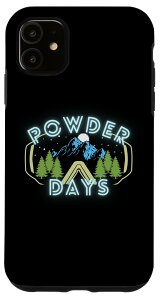 iPhone 11 Powder Days Xm[{[hS[O XL[ Xm[ t@~[ AEghA Abv X}zP[X